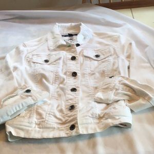 Tommy Hilfiger White Jean Jacket